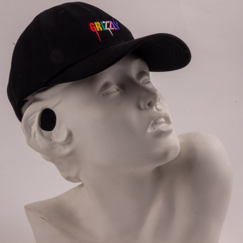 Bon Grizzly Incite Dad Hat Preto